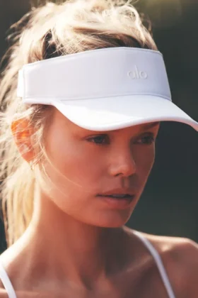 Performance Eclipse Visor – Weiß/Weiß