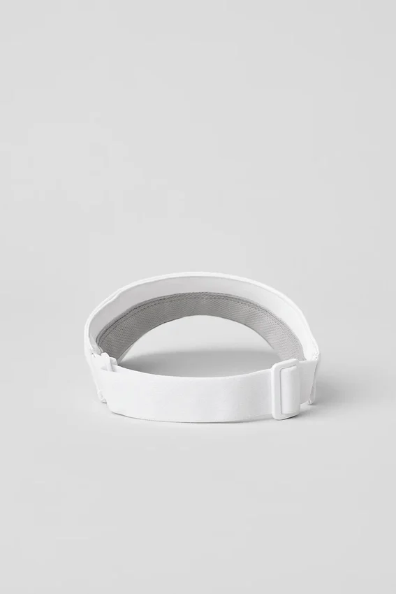 Performance Eclipse Visor – Weiß/Weiß