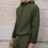Performance On-The-Go-Jacke – Green Olive