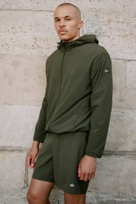 Performance On-The-Go-Jacke – Green Olive