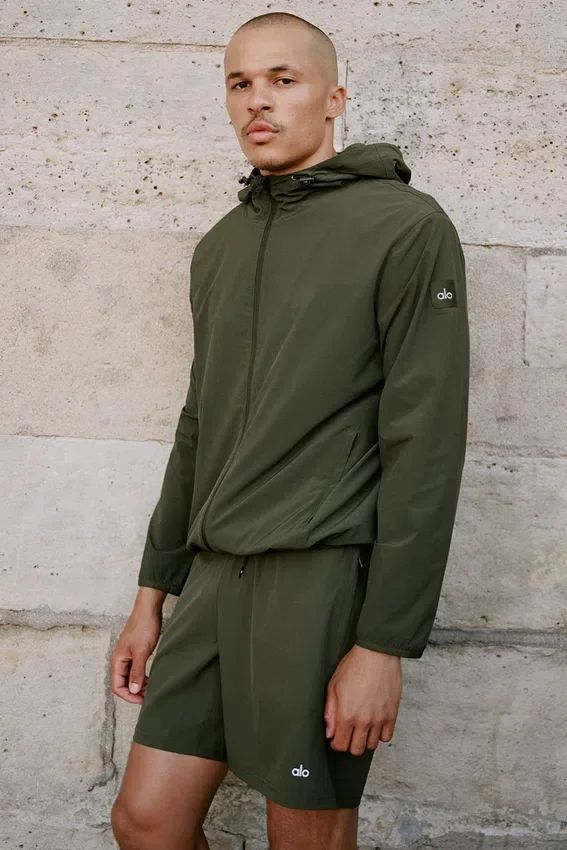 Performance On-The-Go-Jacke – Green Olive