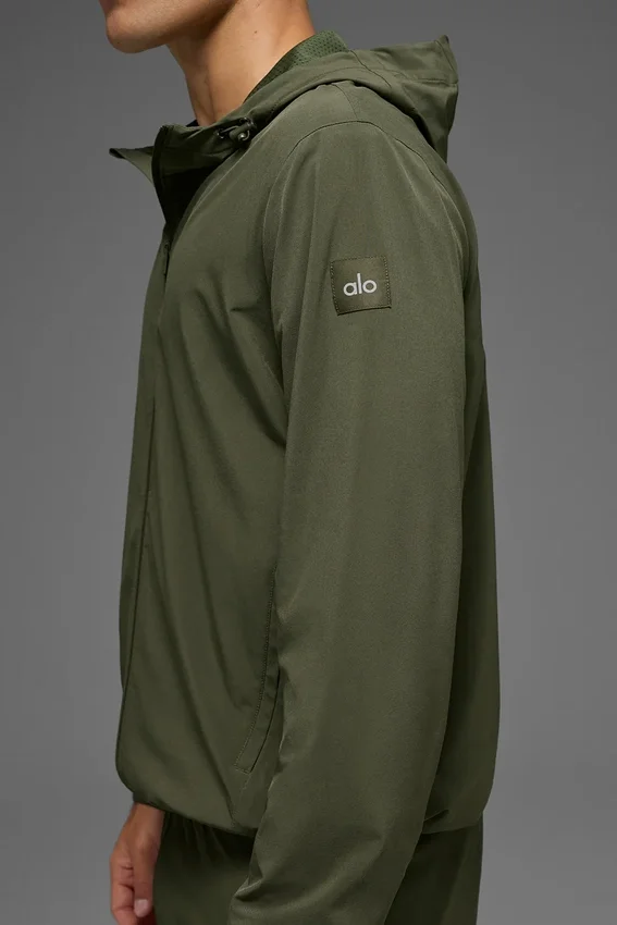 Performance On-The-Go-Jacke – Green Olive