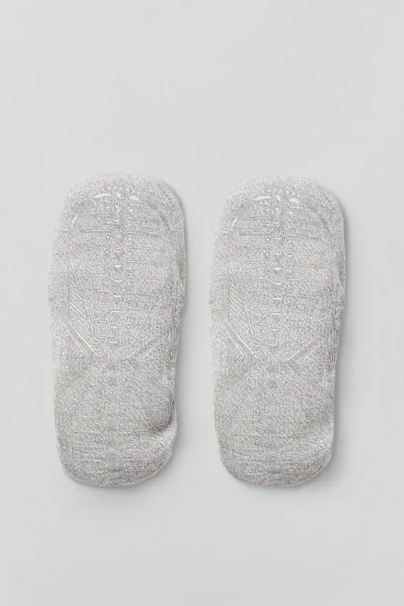 Pivot Barre-Socken für Damen – Athletic Heather Grey