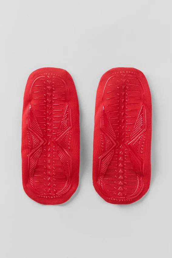 Pivot Barre-Socken für Damen – Leuchtendes Rot