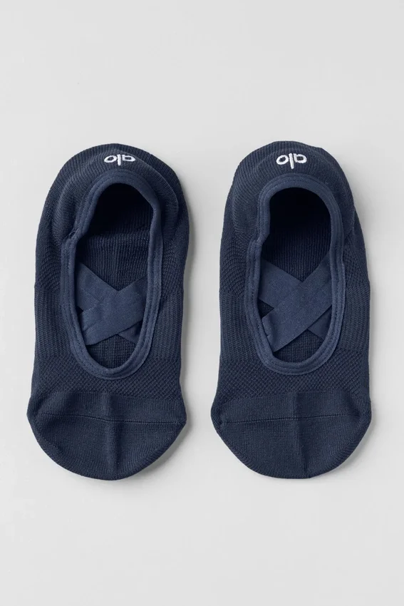 Pivot Barre-Socken für Damen – Marineblau