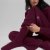 Plush Lush-Socken für Damen – Burgunderrot