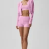 Pointelle-Pullover „Be Mine“ – Candy Heart Pink