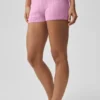 Pointelle-Pullover „Be Mine Hot Short“ – Candy Heart Pink