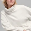 Polar Fleece Hazy Pullover – Elfenbein