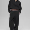 Polar Fleece Retreat Cover-up – Schwarz