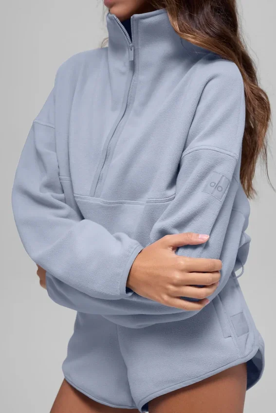 Polar Fleece Retreat Cover-up – Winter Frost