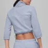 Polar Fleece Retreat Cropped Jacke – Winter Frost