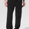 Polar Fleece Ridge Cargohose – Schwarz