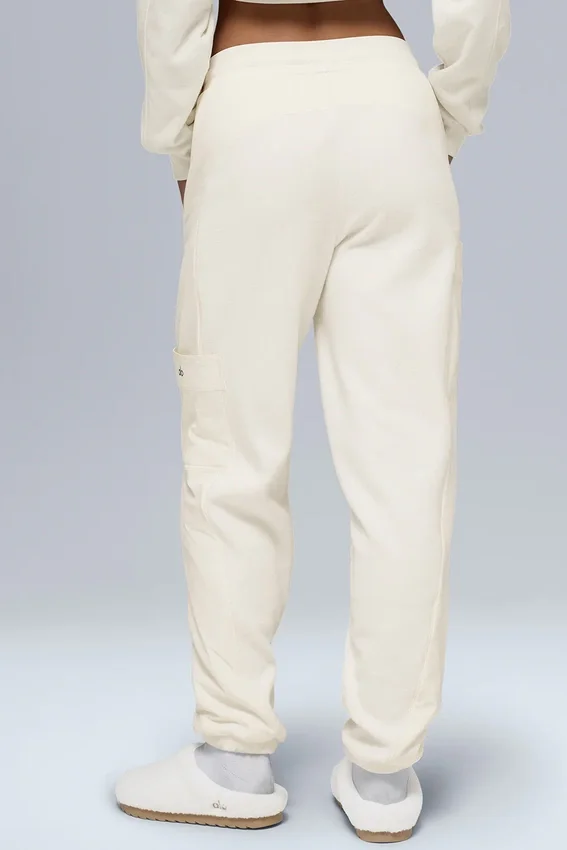 Polar Fleece Wintry Mix Hose – Elfenbein