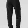 Polar Fleece Wintry Mix Hose – Schwarz