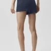 Pullover High-Waist Sunlit Shorts – Navy