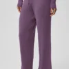 Pullover-Hose mit mittlerer Leibhöhe und weitem Bein – Plum Kiss
