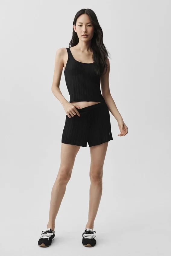 Pullover Sunlit Top – Schwarz