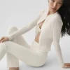 Pullover „Sunlit Cardigan“ – Elfenbein