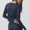 Pullover „Sunlit“ – Marineblau