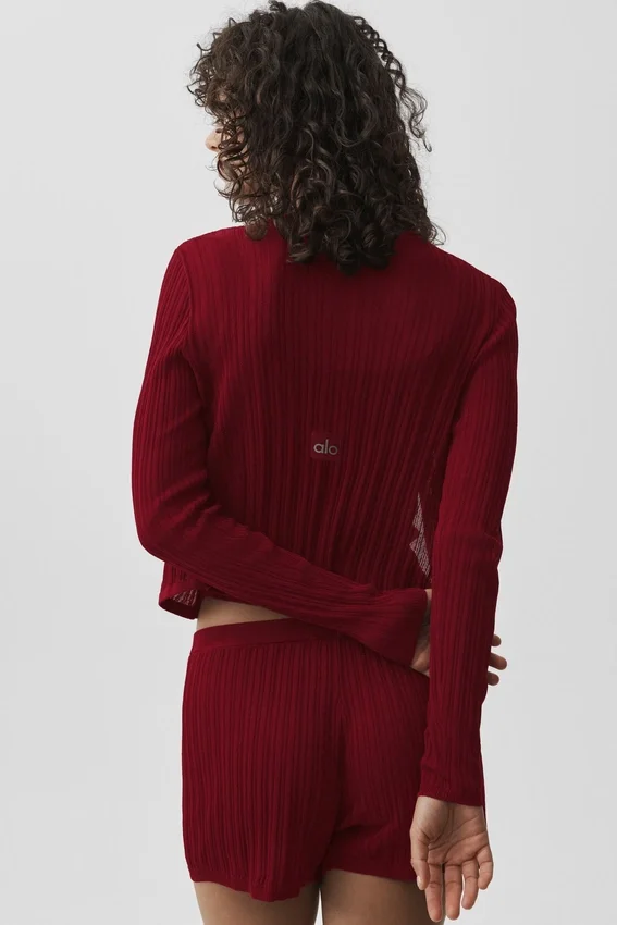 Pullover „Sunlit“ – Summer Romance Red
