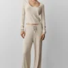 Pullover „Unwind“ mit Langarmshirts – Oatmeal Heather