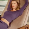 Pullover „Unwind“ mit Langarmshirts – Plum Kiss