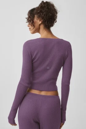 Pullover „Unwind“ mit Langarmshirts – Plum Kiss