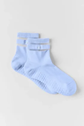 Pulse Grip-Socken für Damen – Hellblau „Provence“