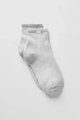 Quarter Crew Street Socken – Athletic Heather Grey