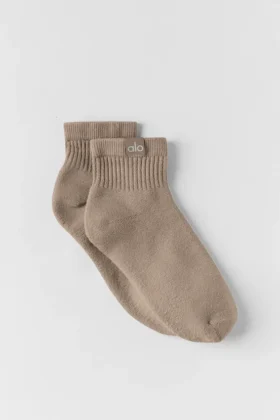 Quarter Crew Street Socken – Gravel