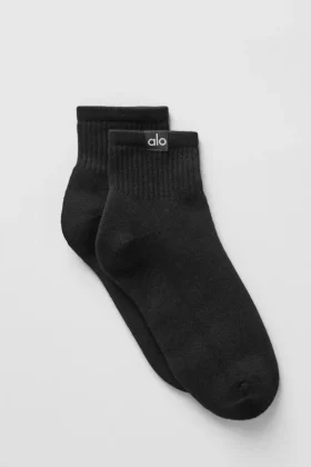 Quarter Crew Street Socken – Schwarz