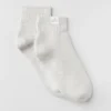 Quarter Crew Street Socken – Weiß meliert
