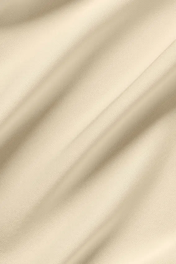 „Radiance“-Kleid aus Seidenmischung – Sandy Beige