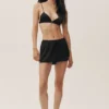 „Radiance“-Shorts aus Seidenmischung – Schwarz