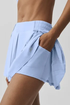 Rally-Tennis-Röck – Helles Provence-Blau