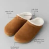 Recovery Hausschuhe – Saddle/Ivory