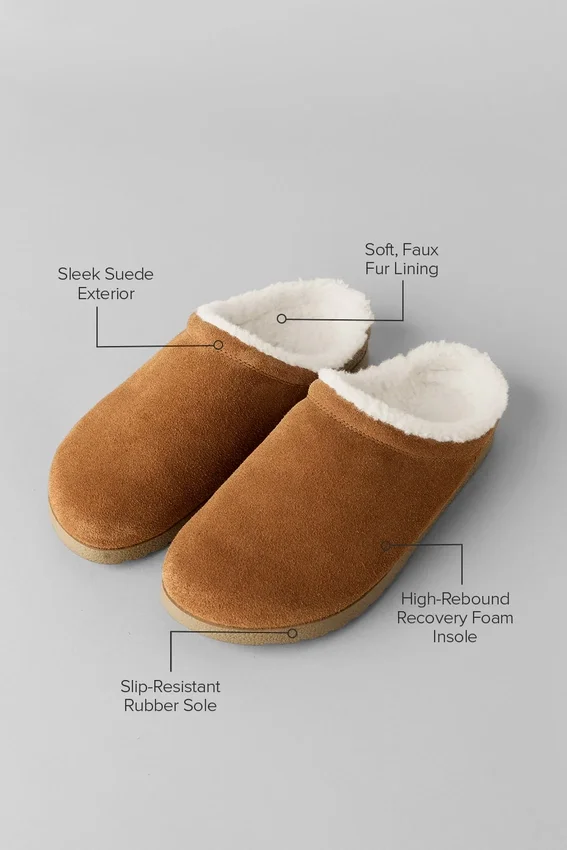 Recovery Hausschuhe – Saddle/Ivory