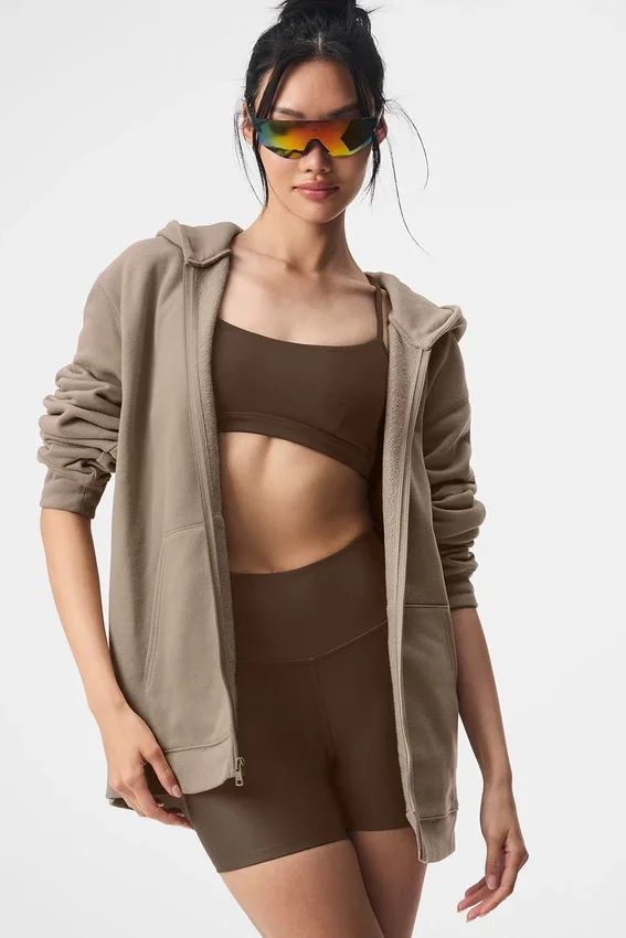 Renown Full-Zip-Hoodie – Gravel