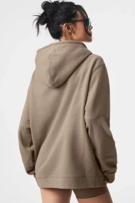 Renown Full-Zip-Hoodie – Gravel