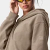 Renown Full-Zip-Hoodie – Gravel