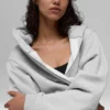 Renown Heavy Weight Full Zip Hoodie – Athletic Heather Grey