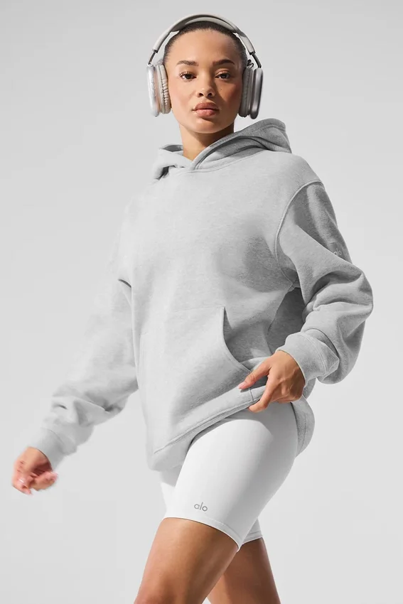 Renown Heavy Weight Hoodie – Athletic Heather Grey
