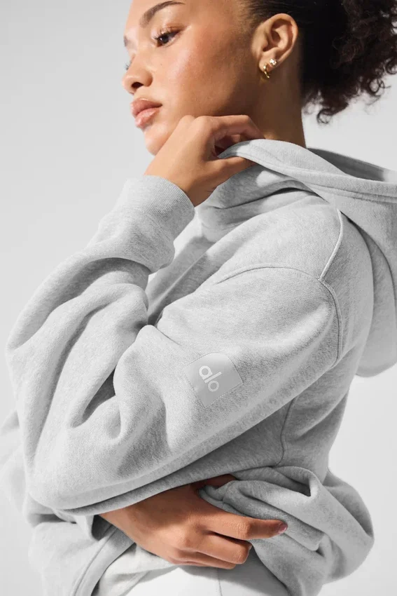 Renown Heavy Weight Hoodie – Athletic Heather Grey