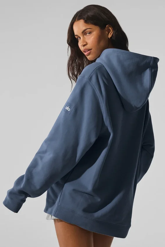 Renown Heavy Weight Hoodie – Bluestone