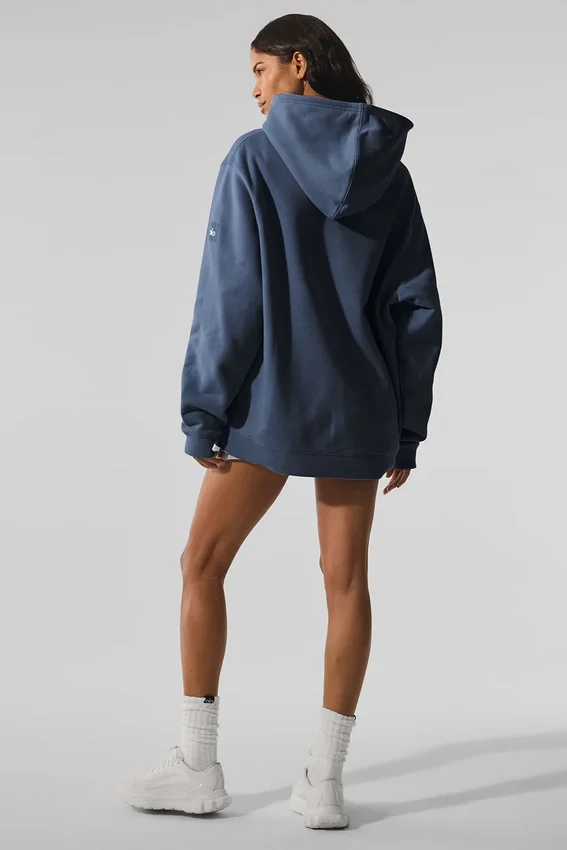 Renown Heavy Weight Hoodie – Bluestone