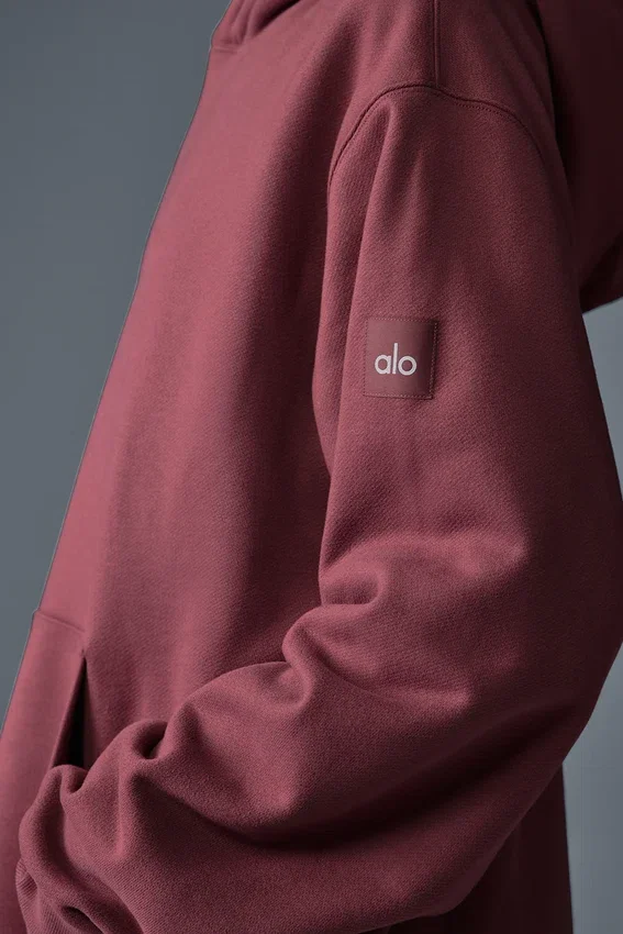 Renown Heavy Weight Hoodie – Burgundy Truffle