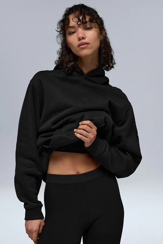 Renown Heavy Weight Hoodie – Schwarz