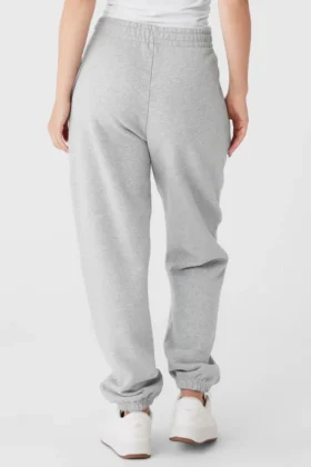 Renown Heavy Weight Jogginghose mit Bündchen – Athletic Heather Grey