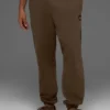 Renown Heavyweight-Jogginghose mit Bündchen – Espresso